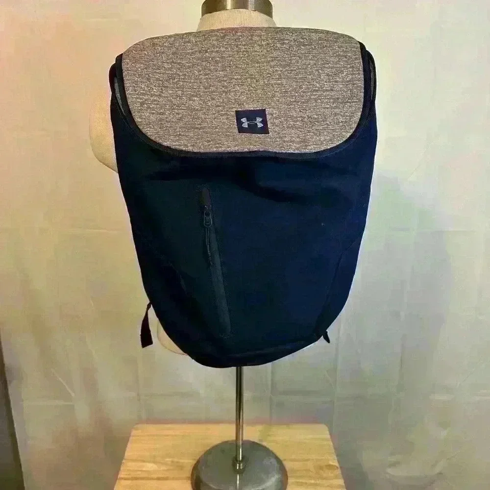 Under Armour UA Sportstyle‎ Blue & Gray Backpack with Laptop Sleeve